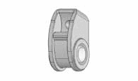 Держатель молотка DoppLock C1 D=50 (оригинал Doppstadt) — Ножи и роторные била для переработки отходов