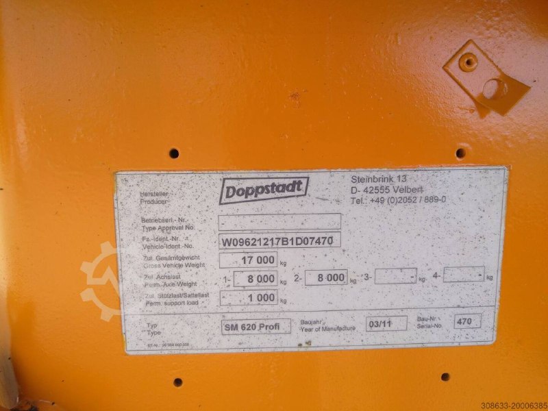 В продаже легендарная Doppstadt SM 620 A — классика среди барабанных грохотов! — миниатюра 2