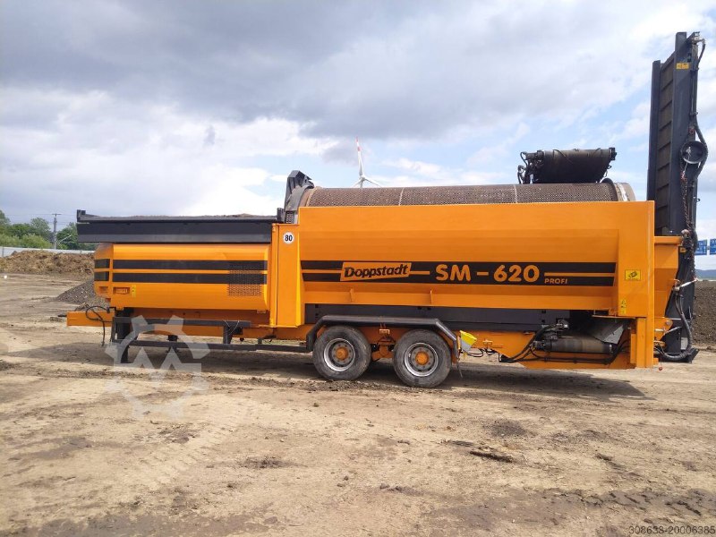 В продаже легендарная Doppstadt SM 620 A — классика среди барабанных грохотов! — миниатюра 5