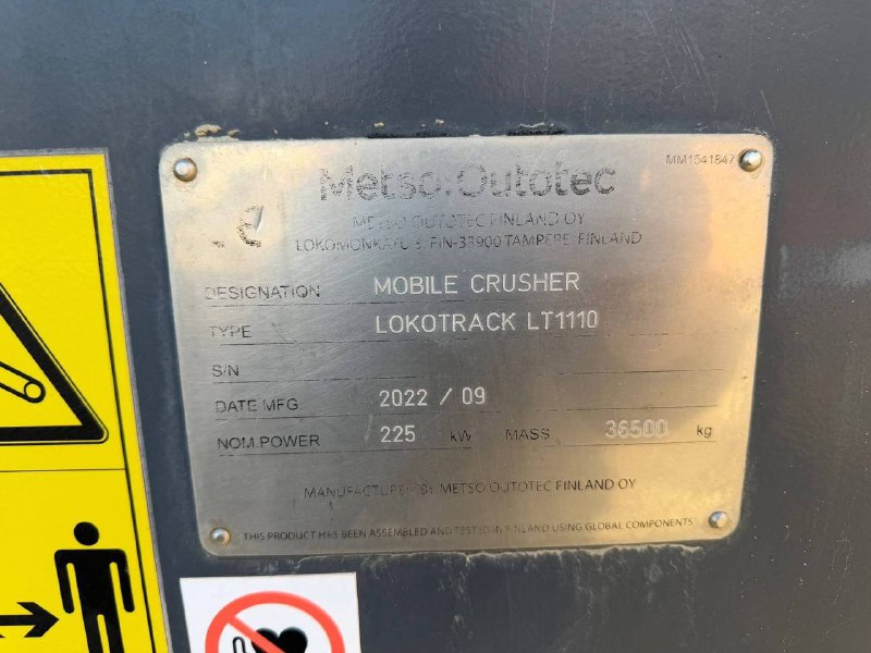 Metso Lokotrack LT1110 (09/2022) — миниатюра 4