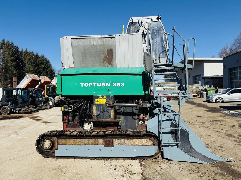Komptech Topturn X53 — профессиональный компостный ворошитель — миниатюра 3