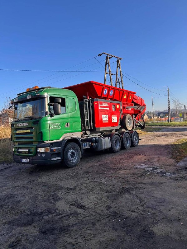 Hammel VB 750 D — двухвальный медленноходный шредер — миниатюра 6
