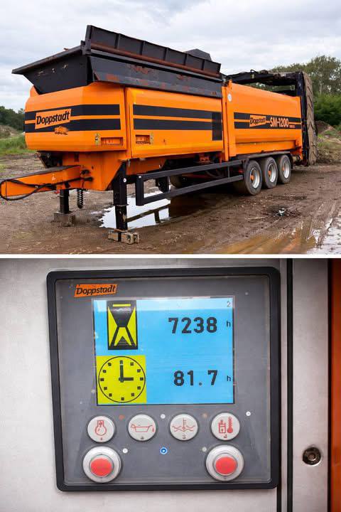Doppstadt SM 1200 Triflex с дисковым и воздушным сепараторами в продаже — миниатюра 3