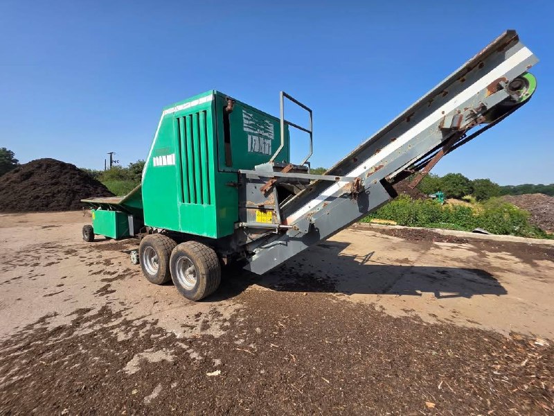 Jenz AZ 30 Diesel — мобильный измельчитель древесины / шредер — миниатюра 5