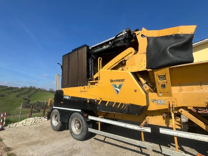 Vermeer HG4000 — высокоскоростной горизонтальный измельчитель
