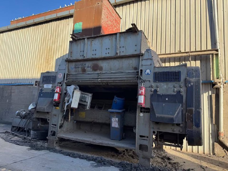 Lindner Power Komet 2800 — высокопроизводительный шредер для RDF — миниатюра 2